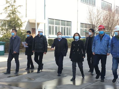 【陕重有限】市国资委巡视员许一双一行检查、指导陕重公司疫情防控事情